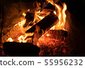 bonfire in the night, embers, wallpaper vintage, 55956232