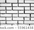 Black and white brick wall photo background 55961438