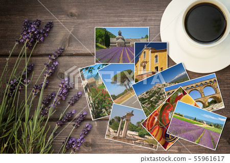 Travel to Provence concept 55961617
