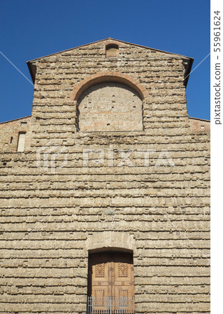 Close up view of famous Sagrestia Vecchia in 55961624