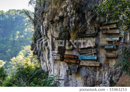 Hanking Coffin Sagada Philippines Hanking Coffin Sagada Philippines 55963253