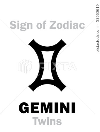 Astrology: Sign of Zodiac GEMINI (The Twins) 55963619
