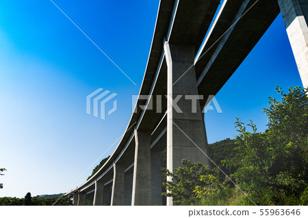 Yamagata Expressway Viaduct Namerikawa Bridge 55963646