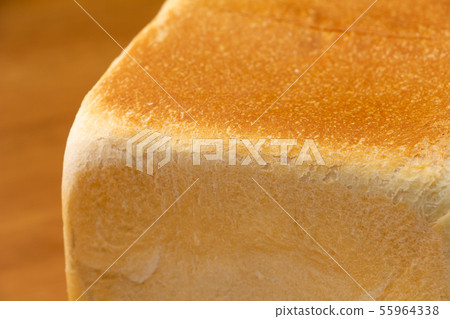 The surface of the square shaped bread is up. 55964338
