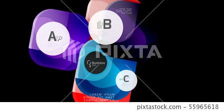 Info graphics circles background. Success icon symbol. Vector info graphic design. Creative vector Info graphics circles background. Success icon symbol. Vector info graphic design. Creative vector 55965618