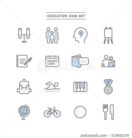 educate, education, icon 55968579