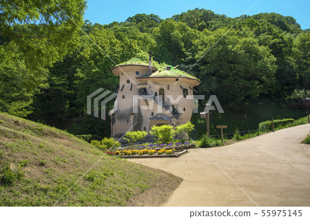 Fresh Green Akebono Children's Forest Park Mushroom House 55975145