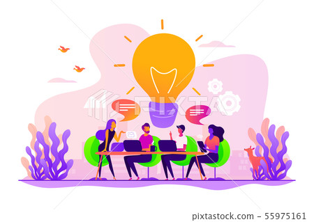 Brainstorm concept vector illustration 55975161