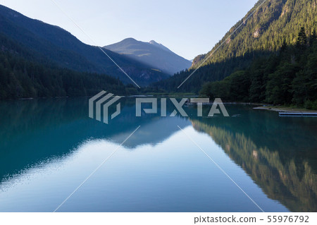 Mountains lake 55976792