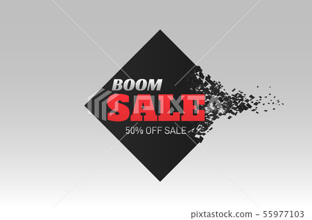 Sale tag. Vector badge. Sale tag. Vector badge. 55977103