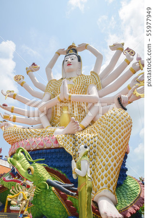 Wat Puri Lam's Senju Kannon statue Wat Puri Lam's Senju Kannon statue 55977949