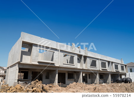 Prefabricated building. Prefabricated building. 55978214