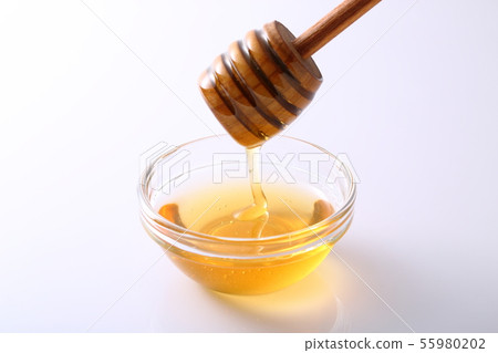 蜂蜜白色背景 蜂蜜白色背景 55980202