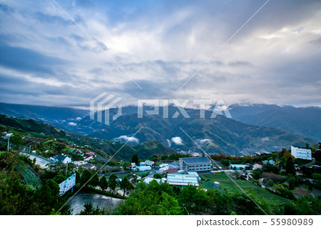 臺灣合歡山山脈景觀Asia Taiwan Hehuanshan Mountains 55980989