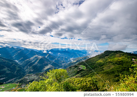 臺灣合歡山山脈景觀Asia Taiwan Hehuanshan Mountains 55980994