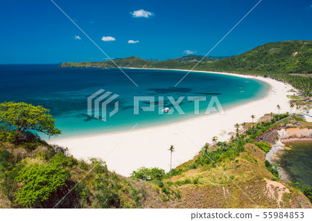 Nacpan beach in Philippines Nacpan beach in Philippines 55984853