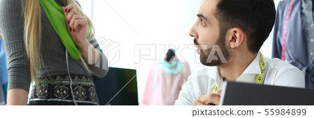 Dressmaking Studio Concept Fashion Creating Work Dressmaking Studio Concept Fashion Creating Work 55984899