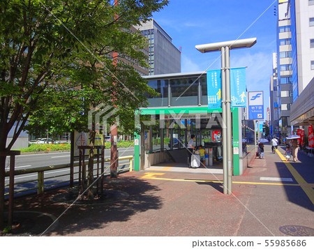 Fukuoka City Subway Nanana Line Watanabe Dori Station Fukuoka City Subway Nanana Line Watanabe Dori Station 55985686
