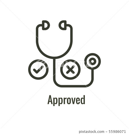 Patient Satisfaction Icon with patient experience Patient Satisfaction Icon with patient experience 55986071
