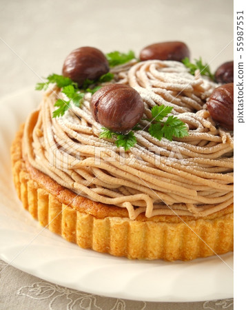 Astringent chestnut Mont Blanc Tart (Vertical Position Up) Astringent chestnut Mont Blanc Tart (Vertical Position Up) 55987551