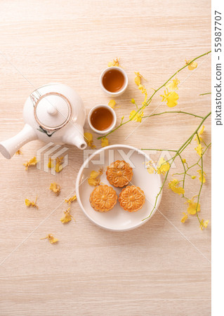 中秋節月餅蓋貝 中秋節月餅蓋貝 55987707