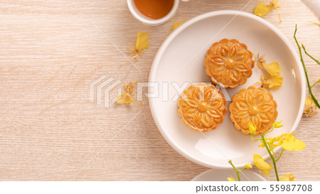 Mid-Autumn Festival Moon cake Geppei Mid-Autumn Festival Moon cake Geppei 55987708