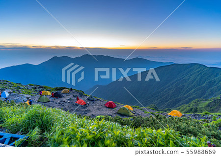 Minami Alps Kitadake Morning [Yamanashi Prefecture] 55988669