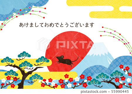 科技兒童年 - 新年卡模板-i2 55990445