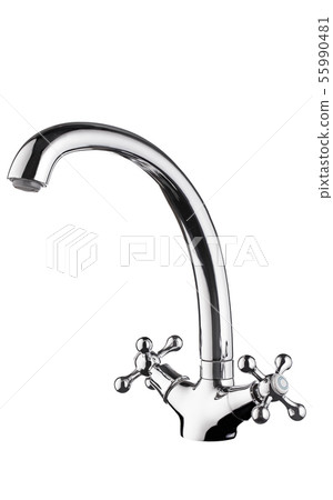 The chromeplated mixer with crosswise cranes The chromeplated mixer with crosswise cranes 55990481