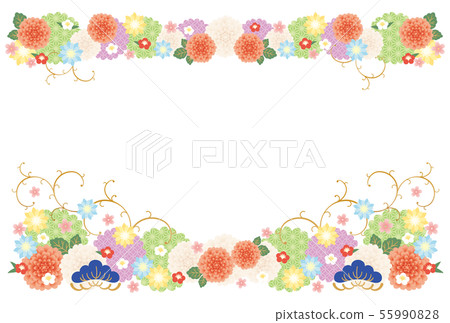 Child Year-New Year Card Template -l3 55990828