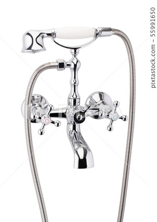 The wall mixer with two valves and a watering can The wall mixer with two valves and a watering can 55991650