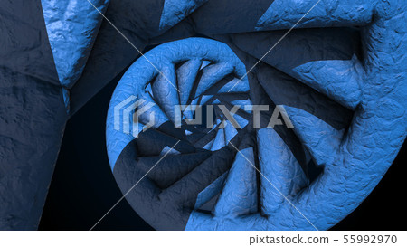 DNA code. Abstract 3d polygonal wireframe DNA. DNA code. Abstract 3d polygonal wireframe DNA. 55992970