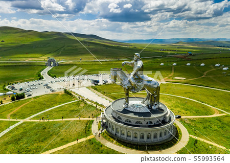 Genghis Khan Monument at Zonjin Boldog Mongolia 55993564