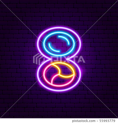 Compact Powder Neon Sign Compact Powder Neon Sign 55993779