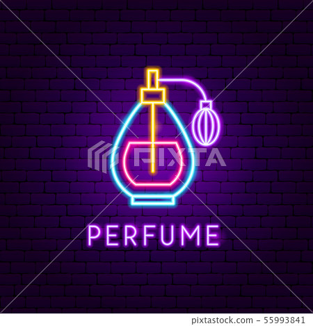 Perfume Neon Label - Stock Illustration [55993841] - PIXTA