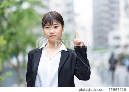 [手勢/第一號]新進員工/求職學生 55997936
