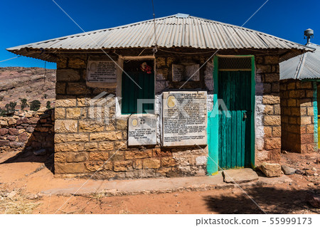 The rocky church of Wukro Cherkos in Ethiopia The rocky church of Wukro Cherkos in Ethiopia 55999173