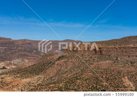 Landscape in Gheralta in Tigray, Northern Landscape in Gheralta in Tigray, Northern 55999180