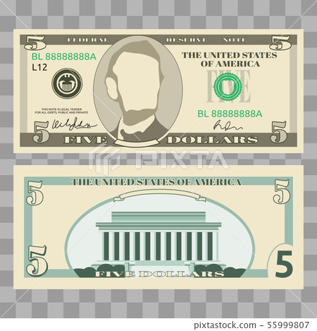 Dollar banknotes, us currency money bills Dollar banknotes, us currency money bills 55999807