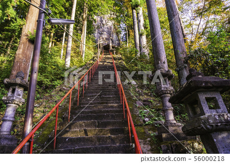 （群馬縣）Mt. Myogi / Nakanokuma Shrine Sando台階 56000218