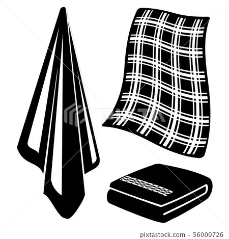 Black and white towels Black and white towels 56000726