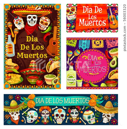 Day of Dead in Mexico, Dia de los Muertos holiday Day of Dead in Mexico, Dia de los Muertos holiday 56003320