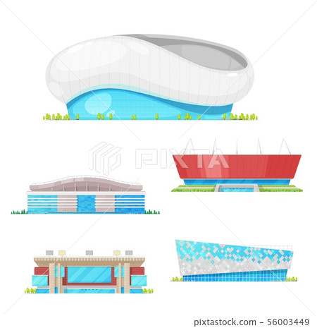 Stadium buildings and sport arenas architecture Stadium buildings and sport arenas architecture 56003449