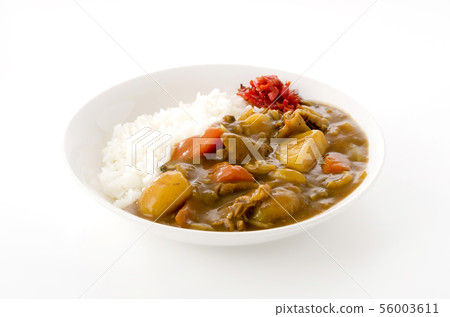 Curry and rice  56003611