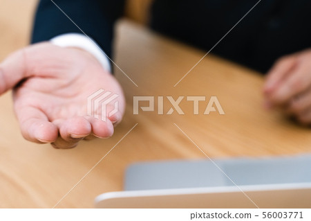 Business hand Business hand 56003771