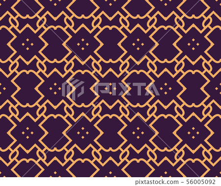 Vector seamless pattern. Modern stylish abstract Vector seamless pattern. Modern stylish abstract 56005092
