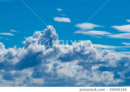 Summer sky blue sky and clouds n-2 cumulonimbus Summer sky blue sky and clouds n-2 cumulonimbus 56006166