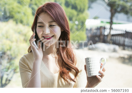 Attractive beautiful woman daily life 195 Attractive beautiful woman daily life 195 56007193