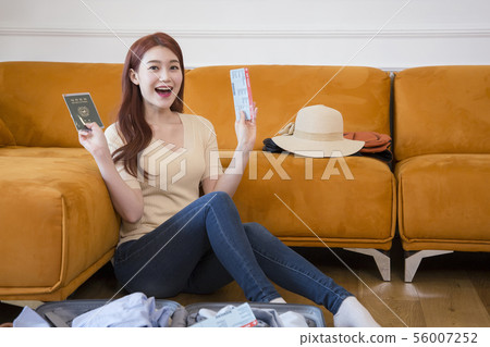 Attractive beautiful woman daily life 199 Attractive beautiful woman daily life 199 56007252