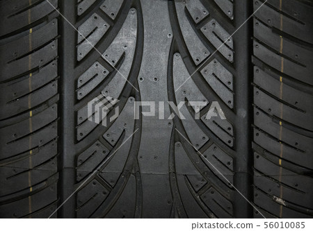 Car tire background, Tyre texture closeup Car tire background, Tyre texture closeup 56010085
